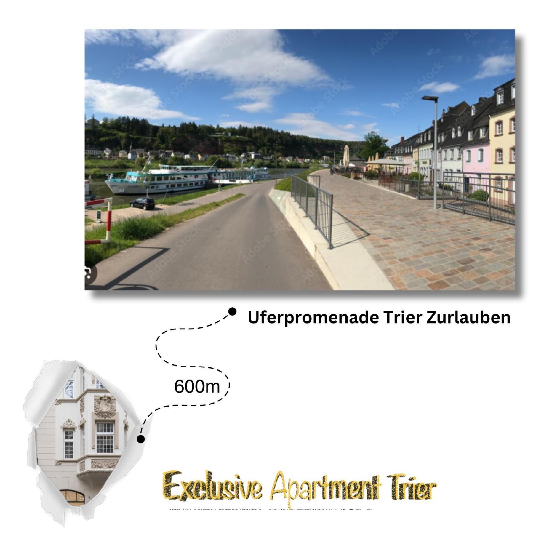 Modern Elegance In Historical City Center Трир Экстерьер фото